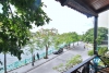 Lake view house for rent in Quang An street, Tay Ho district